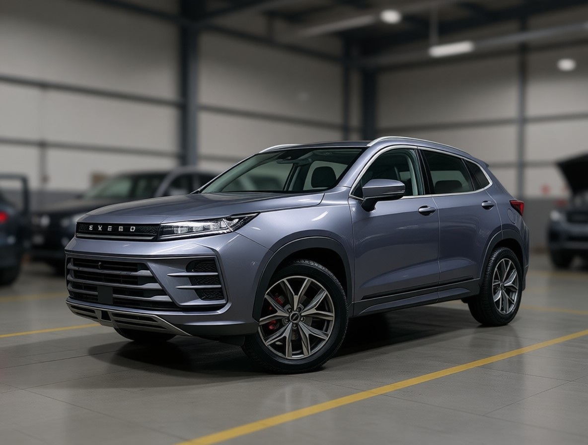 Exeed LX после диагностики в автотехцентре