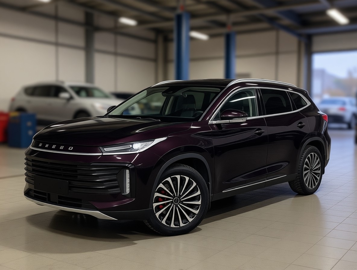 Exeed TXL после диагностики в автотехцентре