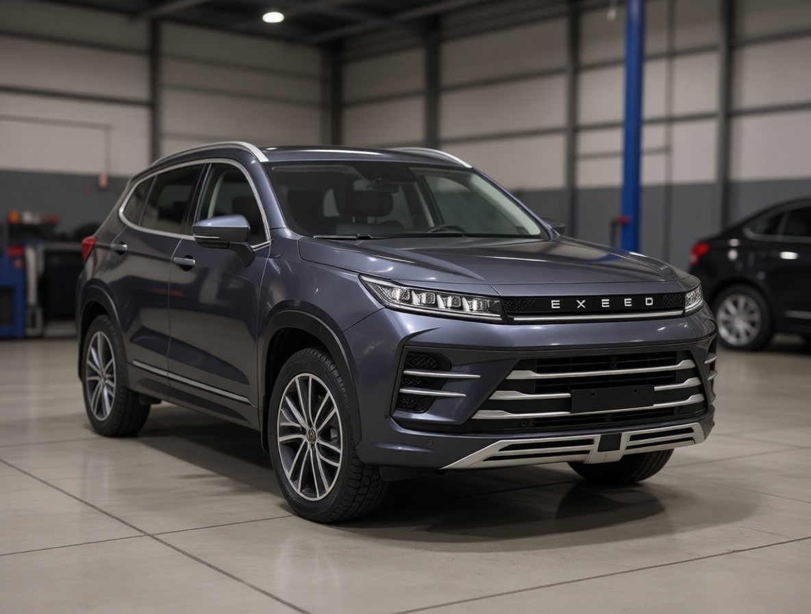 Exeed LX после промывки форсунок в автотехцентре