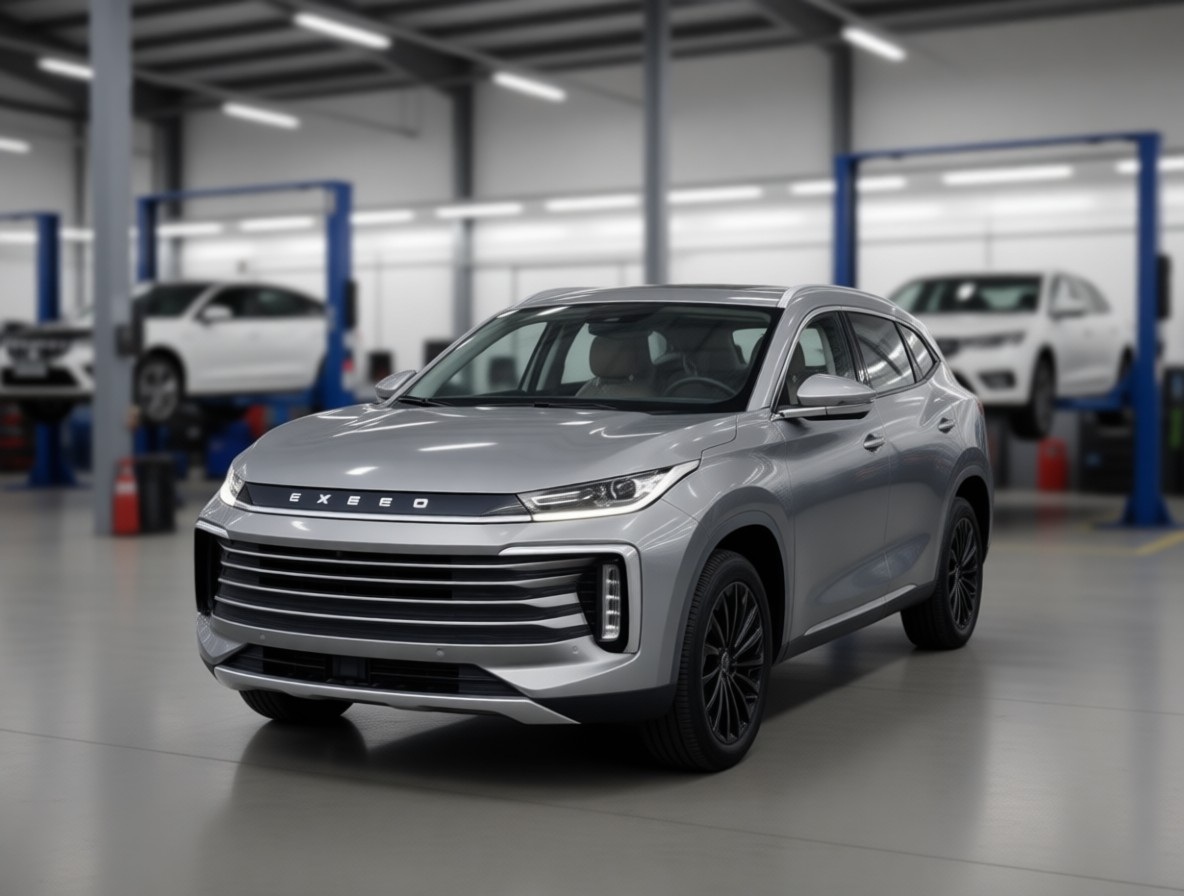 Exeed TXL после промывки форсунок в автотехцентре