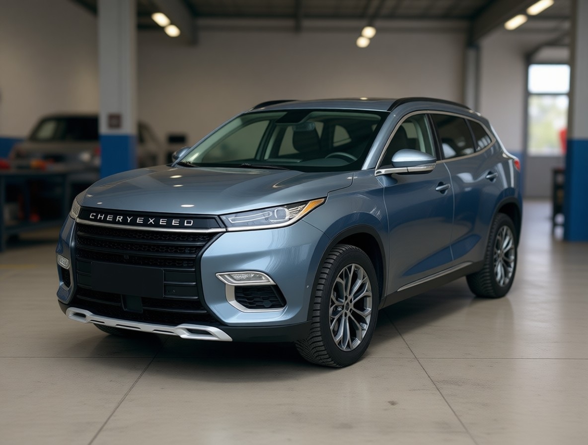 Exeed TXL после ремонта двигателя в автотехцентре