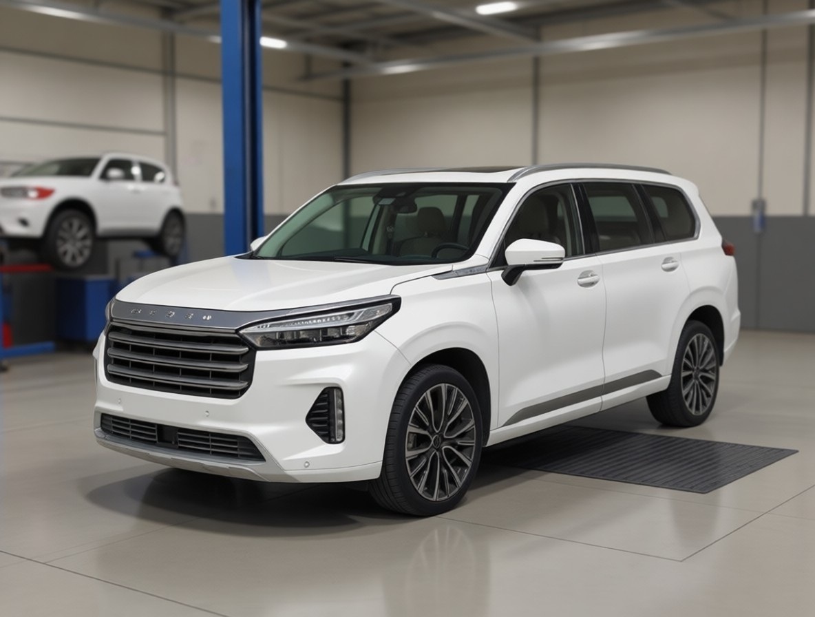 Exeed VX после ремонта кондиционера в автотехцентре