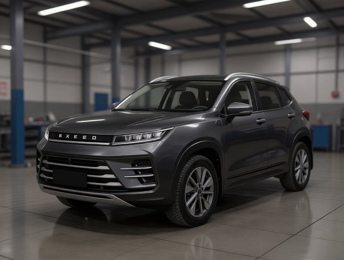 Exeed LX после ремонта робота в автотехцентре
