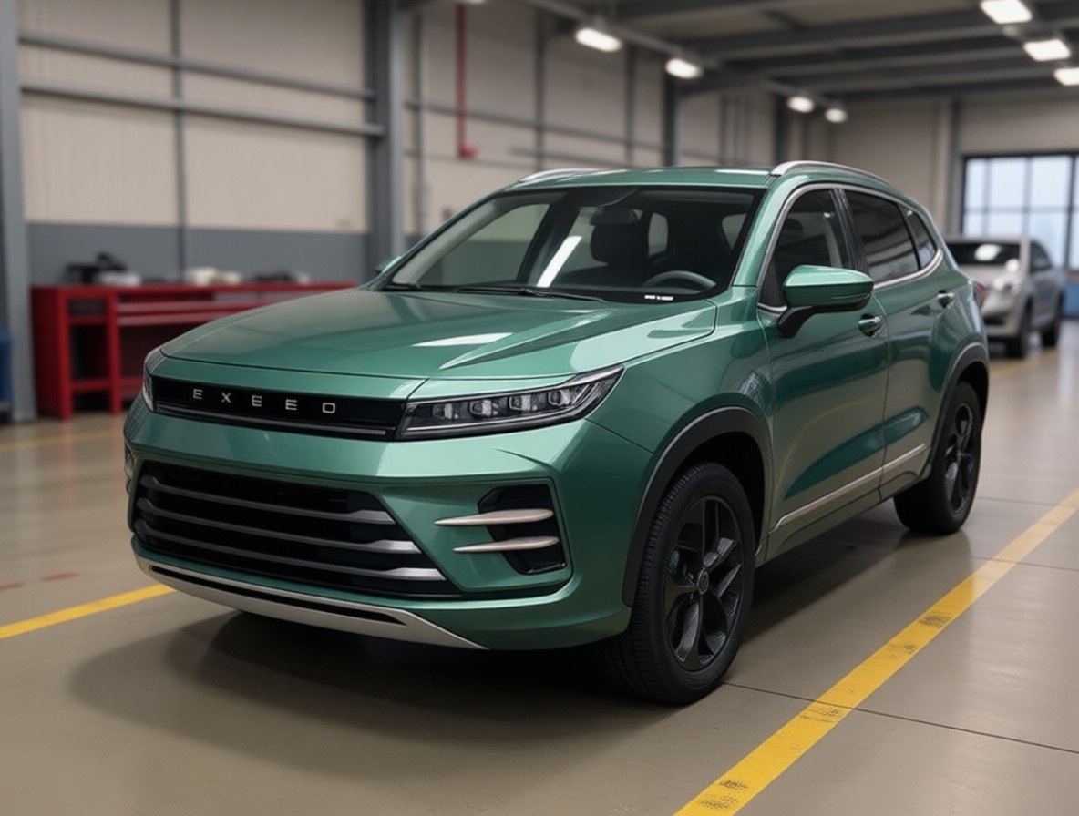 Exeed LX после ремонта вариатора в автотехцентре