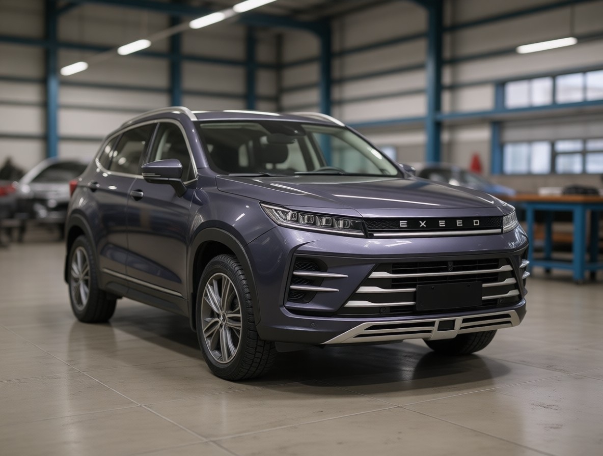 Exeed LX после замены аккумулятора в автотехцентре