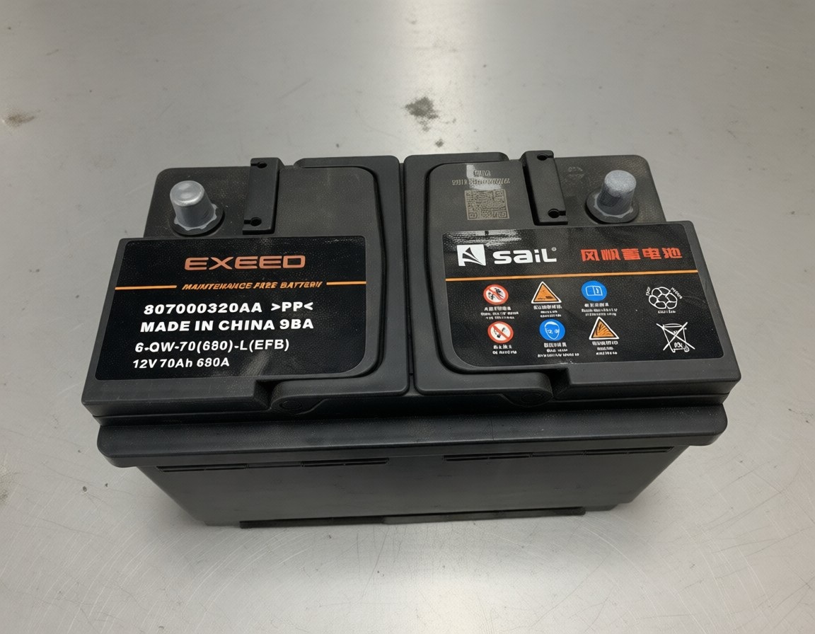 Новый оригинальный аккумулятор готов к установке