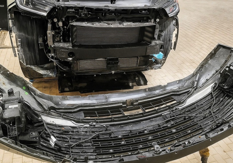 Замена бампера Exeed TXL