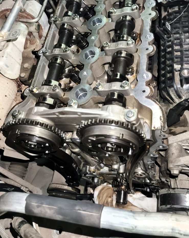 Замена цепи ГРМ Exeed TXL