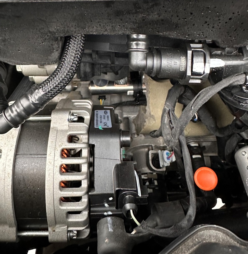 Замена генератора Exeed TXL