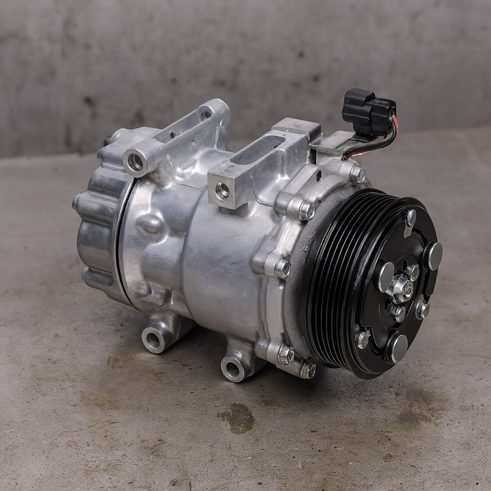 Новый компрессор кондиционера готов к установке