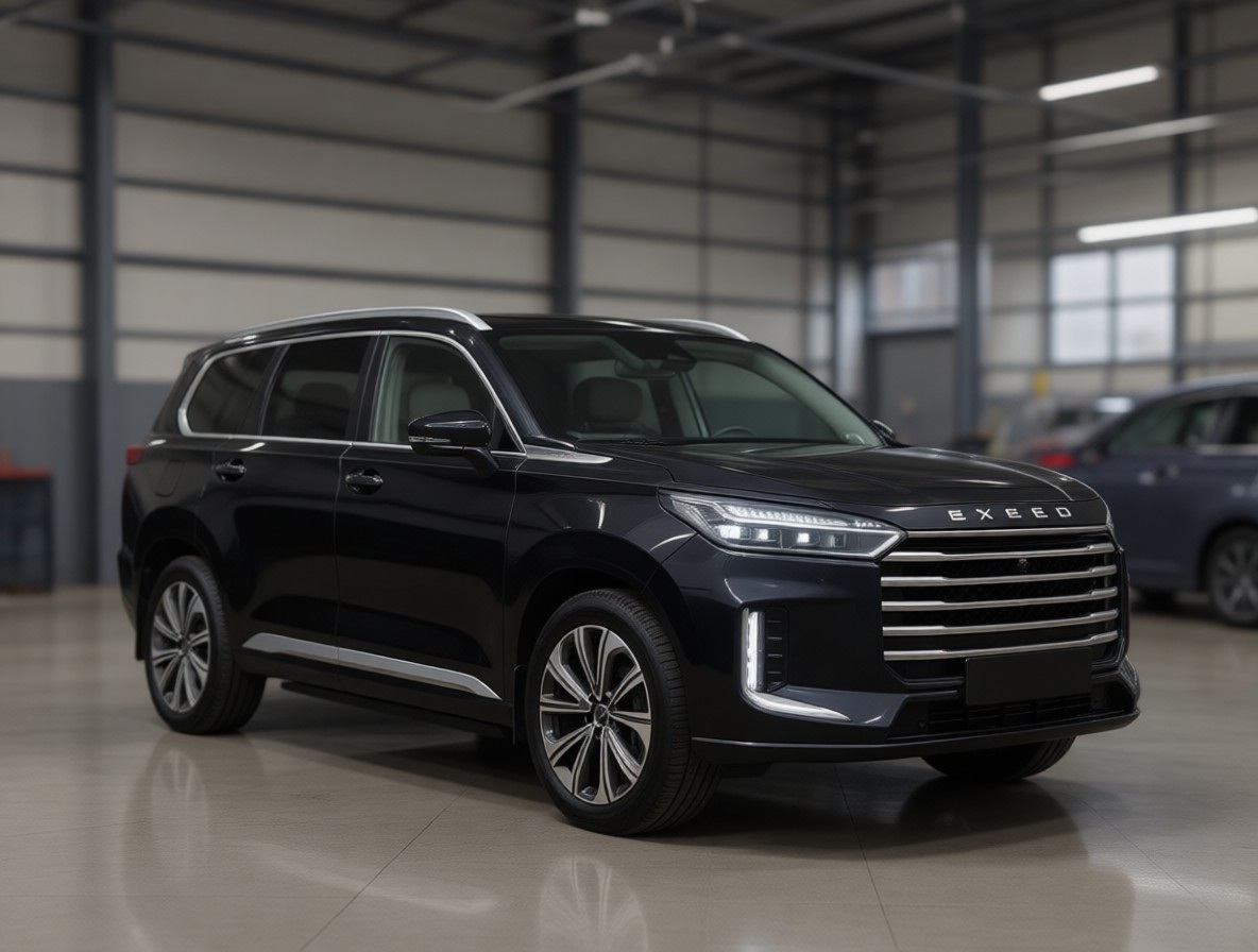 Exeed VX после замены лобового стекла в автотехцентре