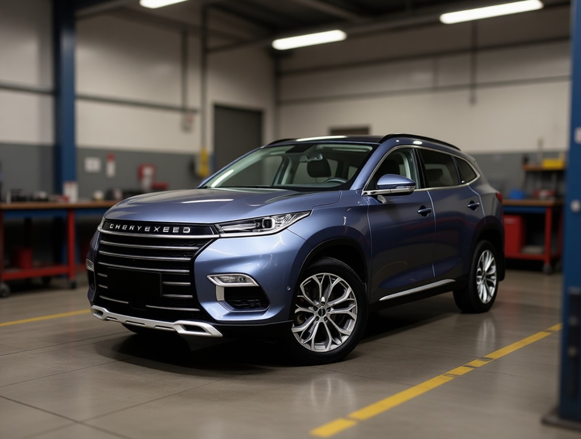 Exeed TXL после замены масла в раздатке в автотехцентре