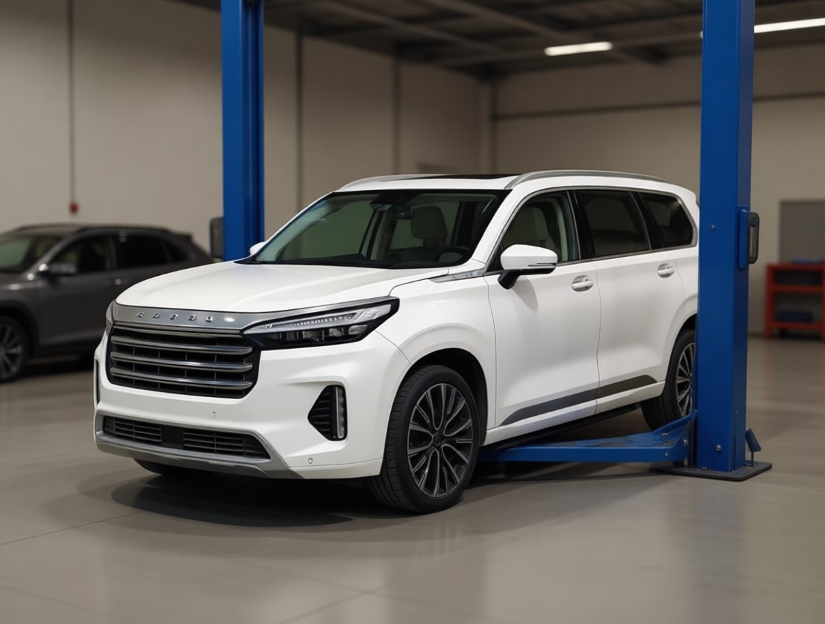 Exeed VX после замены масла в раздатке в автотехцентре