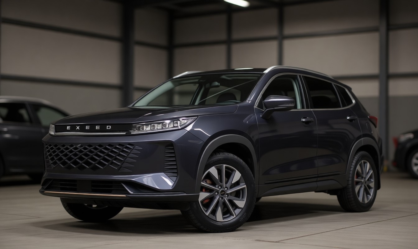 Exeed LX после замены масла в редукторе в автотехцентре