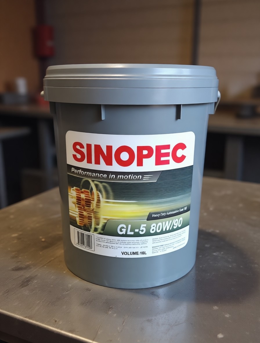 Оригинальное масло для дифференциалов готово к заливке