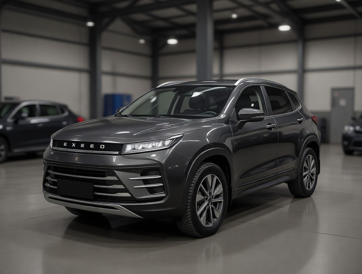 Exeed LX после замены масла робота в автотехцентре