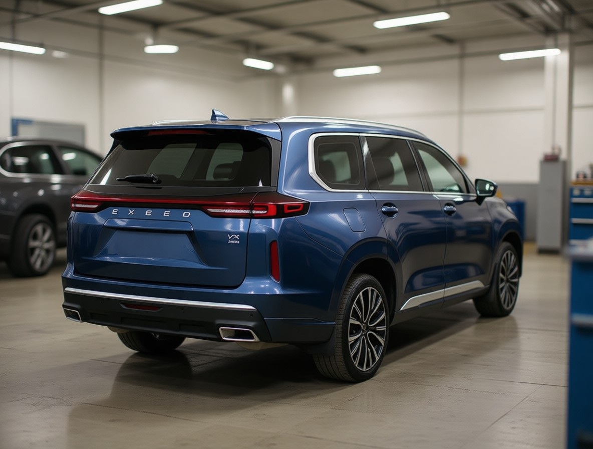 Exeed VX после замены масла робота в автотехцентре