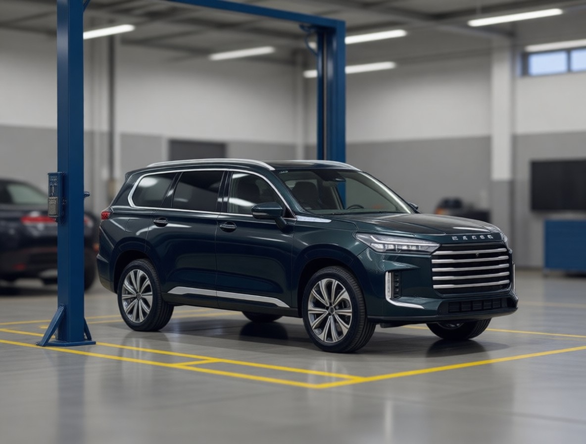 Exeed VX после замены масла в двигателе в автотехцентре