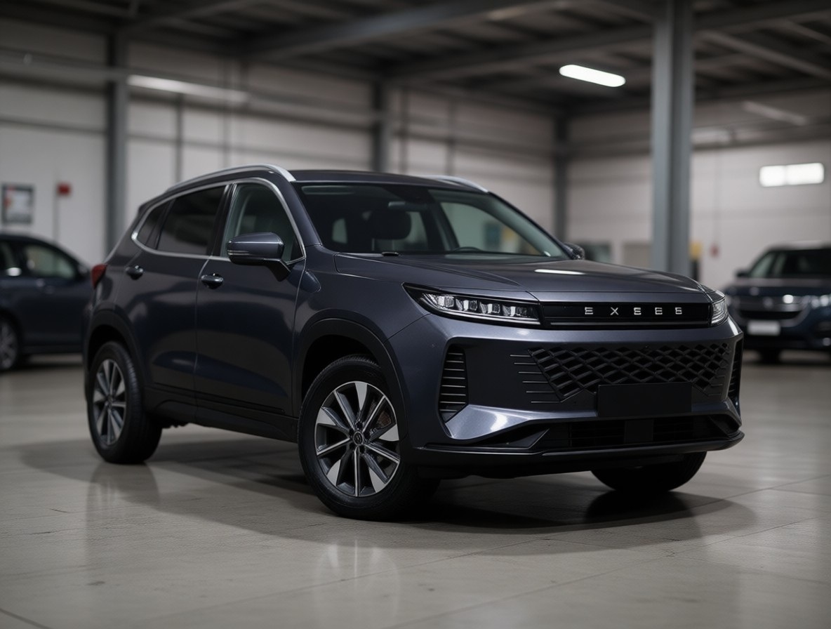 Exeed LX после замены масла в вариаторе в автотехцентре