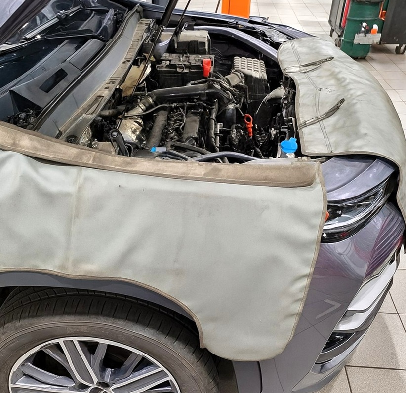 Замена помпы Exeed LX