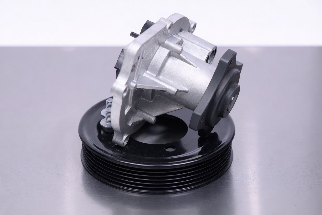 Новый водяной насос со шкивом готовы к установке