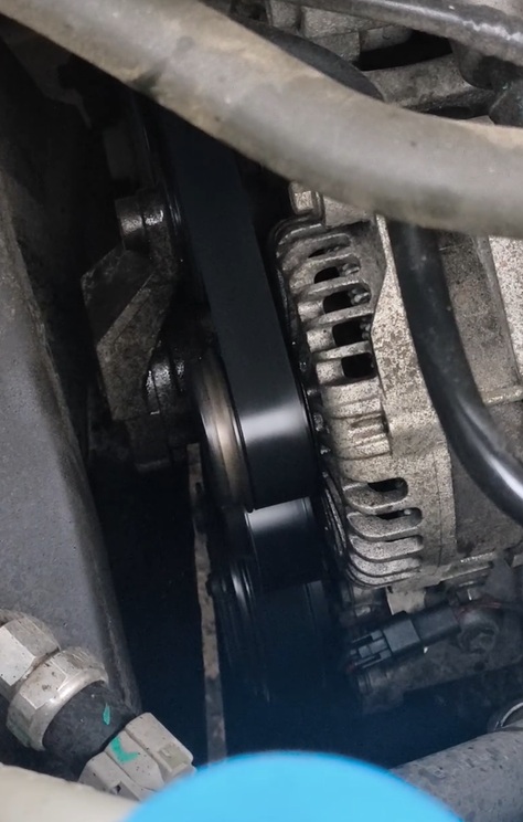 Замена приводного ремня Exeed LX