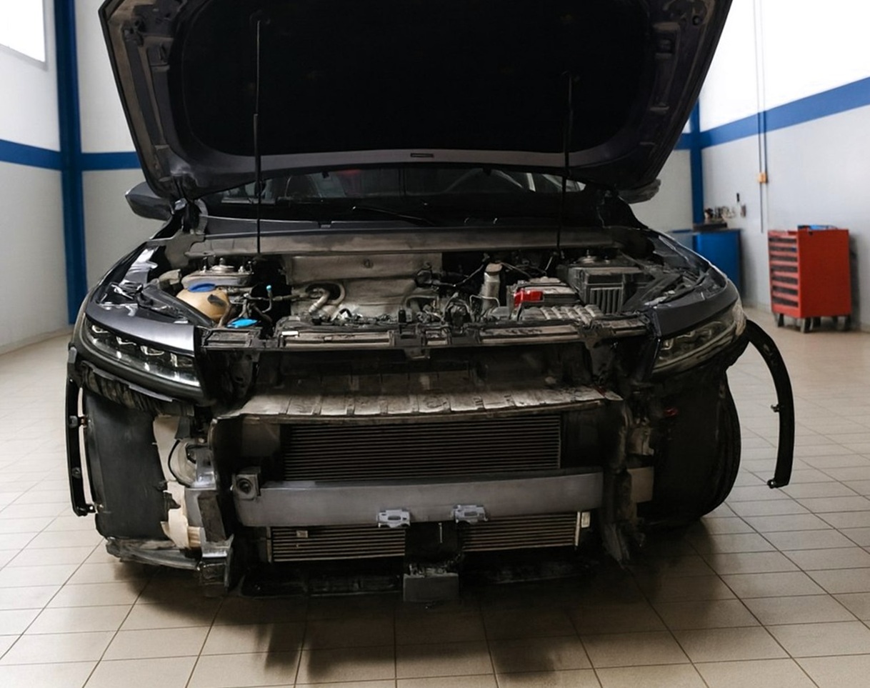 Замена радиатора Exeed LX