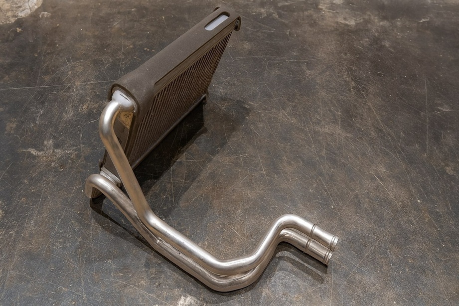 Новый радиатор отопителя готов к установке