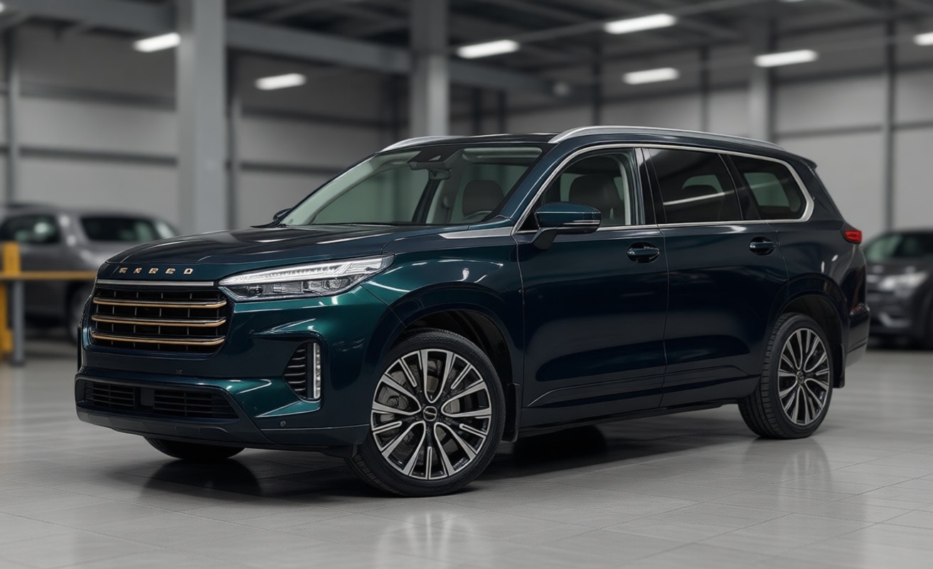 Exeed VX после замены радиатора в автотехцентре