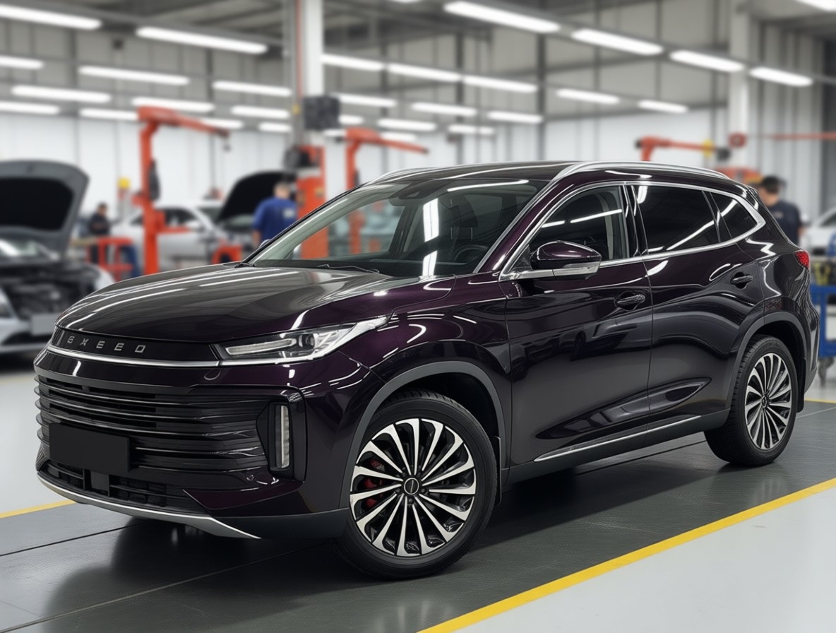 Exeed TXL после замены рычага в автотехцентре