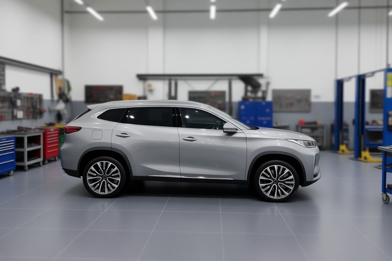 Exeed TXL после замены сайлентблоков рычага в автотехцентре