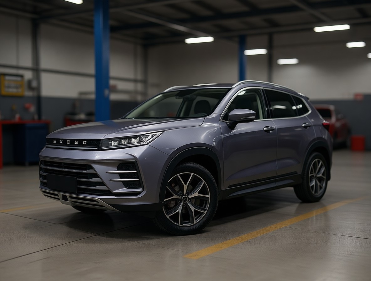 Exeed LX после замены салонного фильтра в автотехцентре