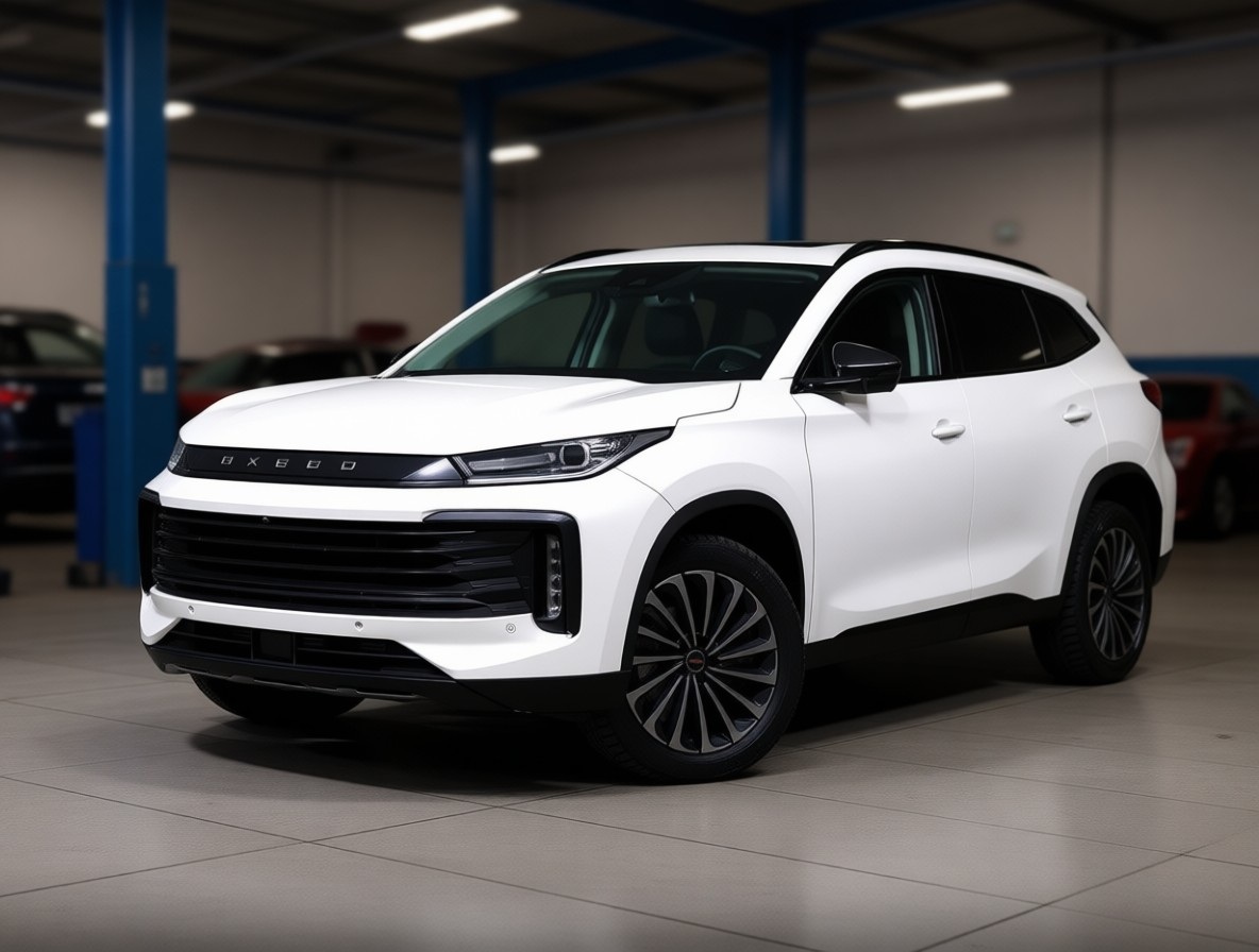 Exeed TXL после замены салонного фильтра в автотехцентре