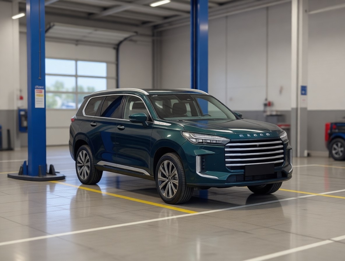 Exeed VX после замены сцепления робота в автотехцентре