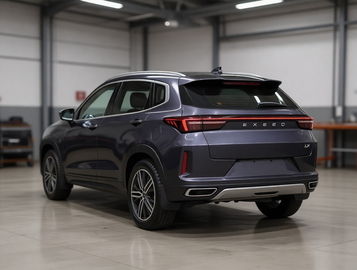 Exeed LX после замены ступицы в автотехцентре