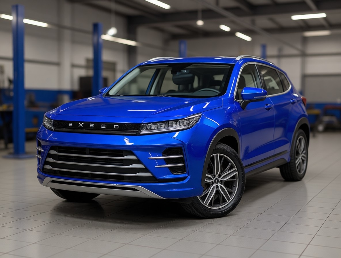 Exeed LX после замены свечей зажигания в автотехцентре