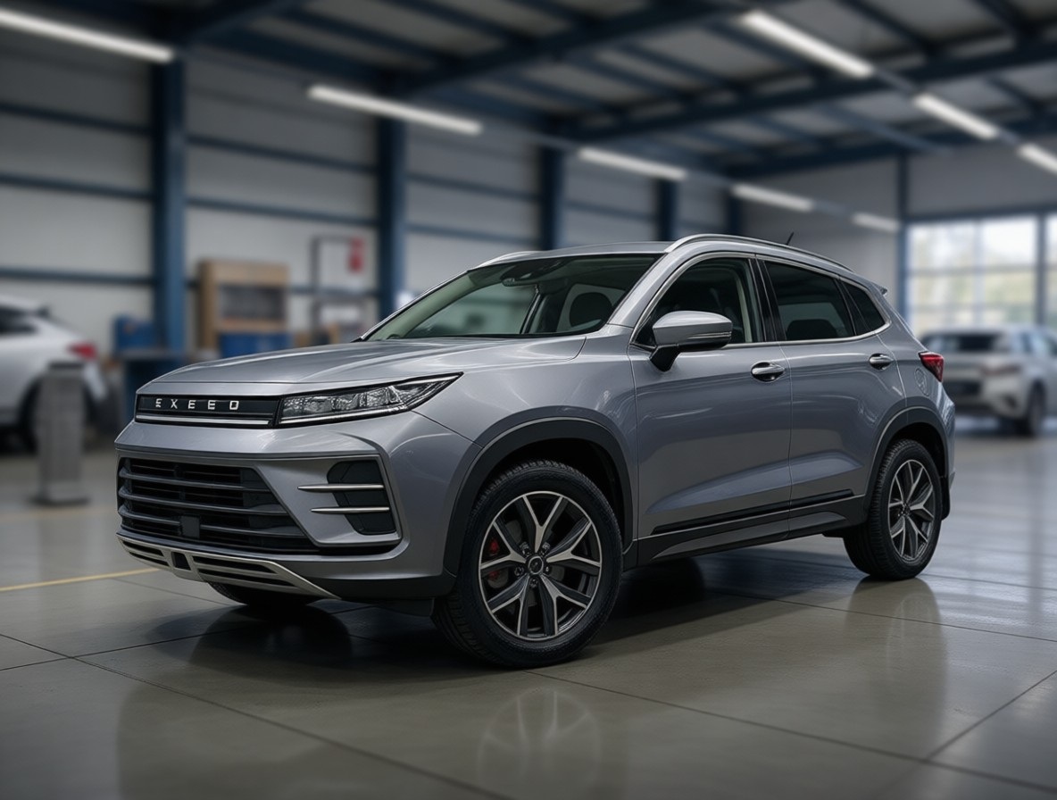 Exeed LX после замены термостата в автотехцентре