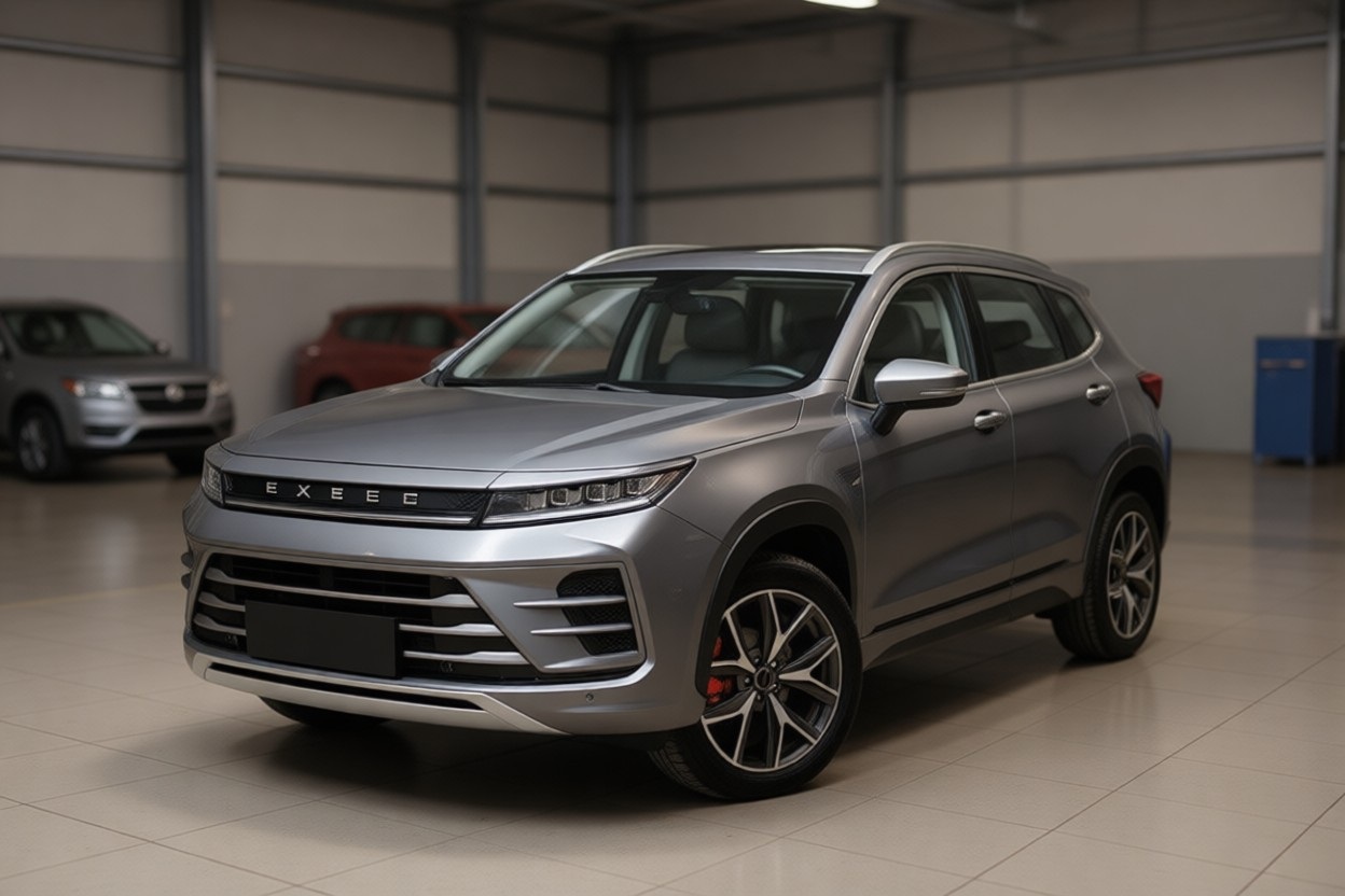 Exeed LX после замены топливного фильтра в автотехцентре