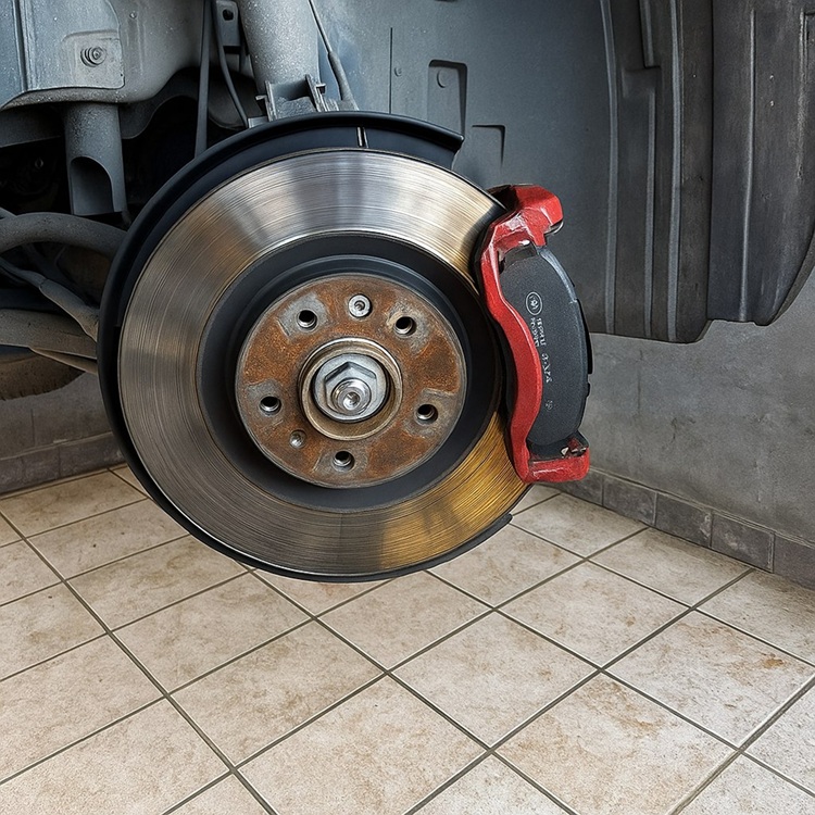 Замена тормозных колодок Exeed TXL