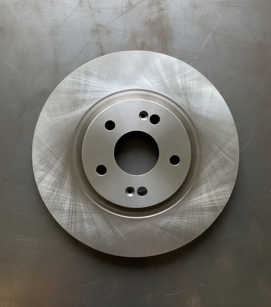 Новый тормозной диск готов к монтажу