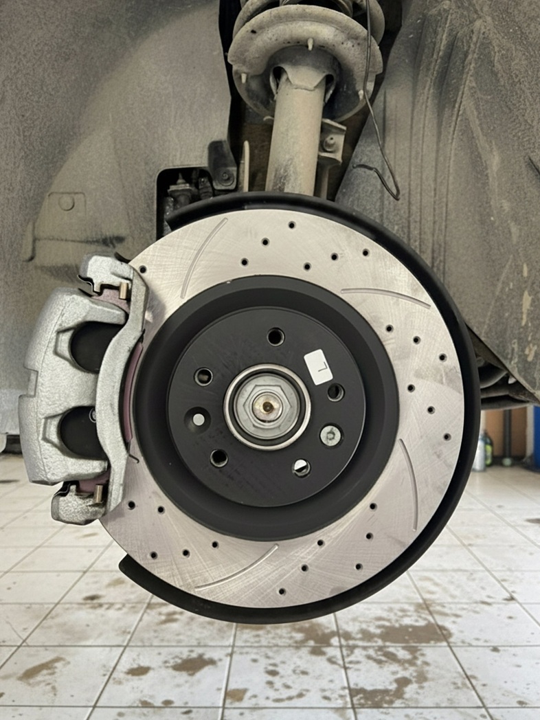 Замена тормозных дисков Exeed VX