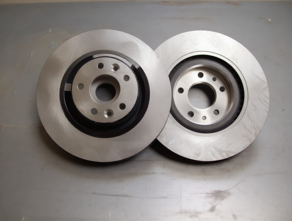 Новые тормозные диски готовы к монтажу