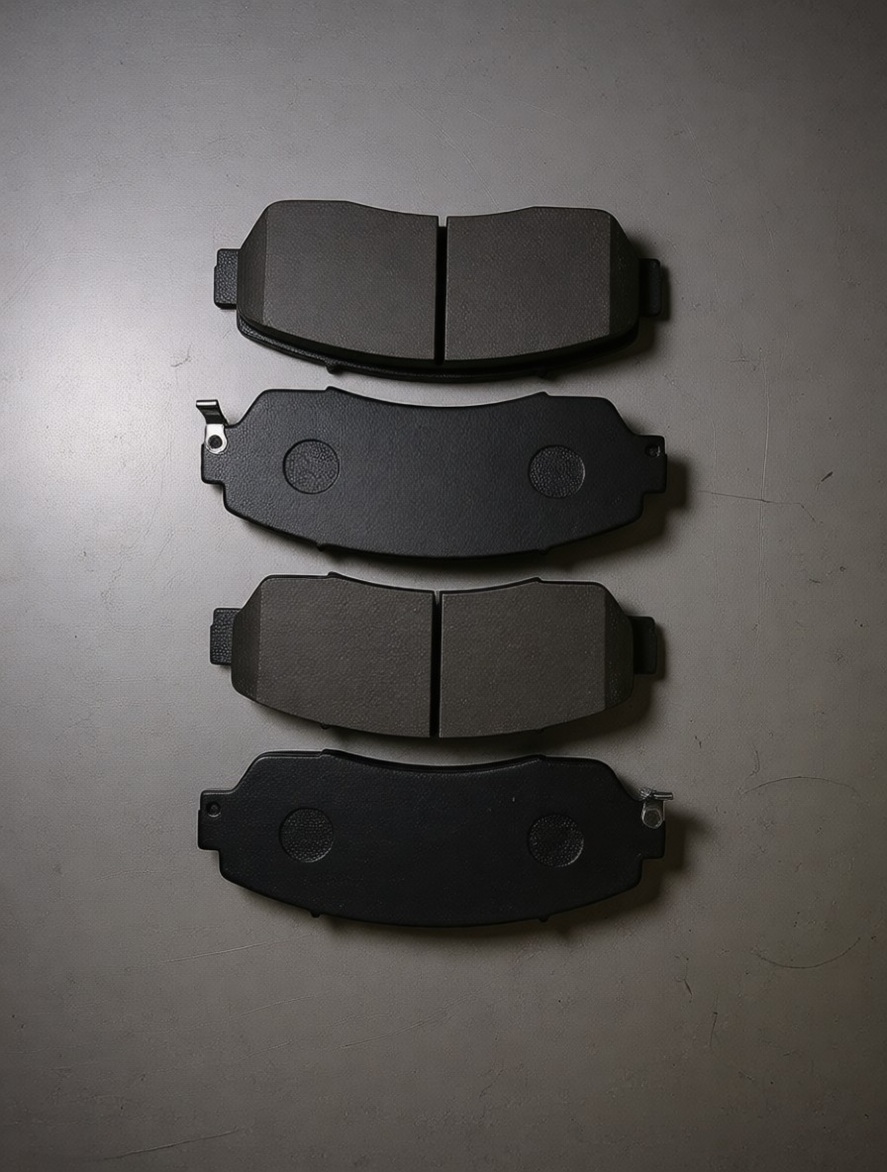 Новый комплект колодок готов к монтажу