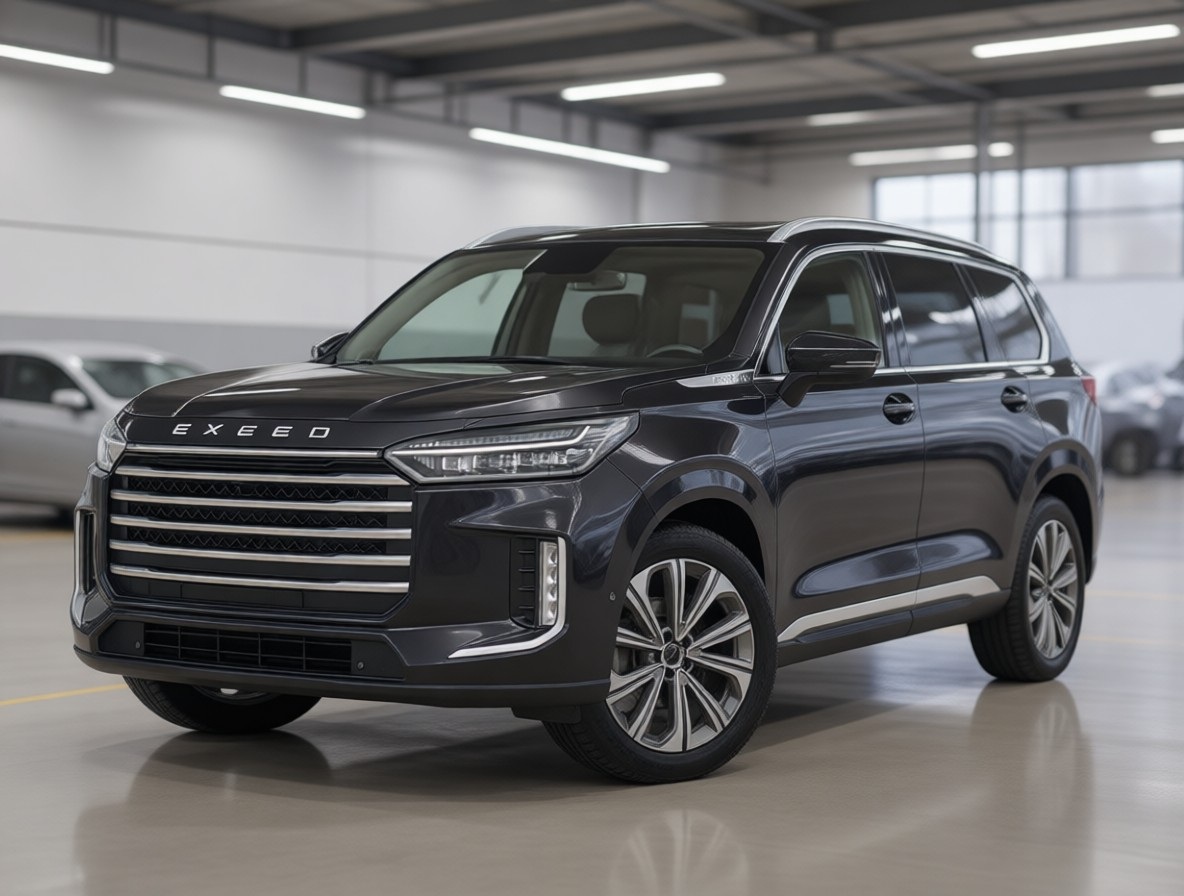 Exeed VX после замены тормозных колодок в автотехцентре