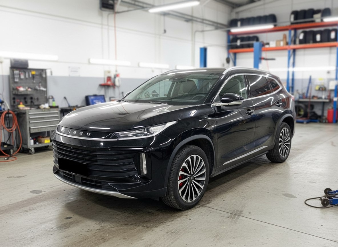 Exeed после диагностики автоматической коробки в автотехцентре