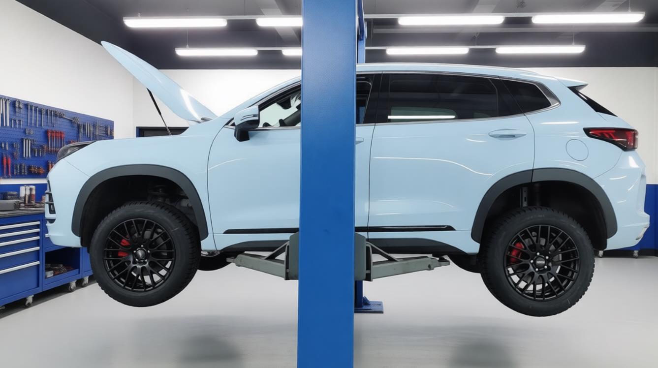 exeed lx в автосервисе на обслуживании