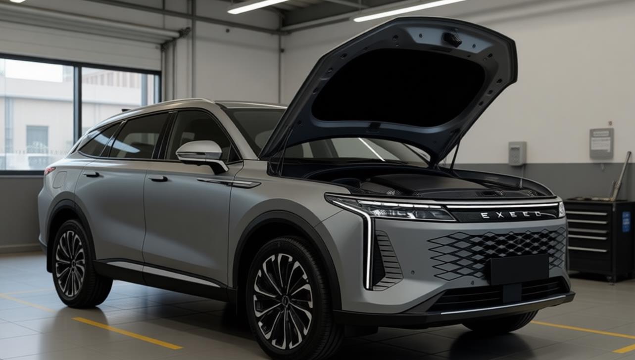 exeed rx в автосервисе на ремонте