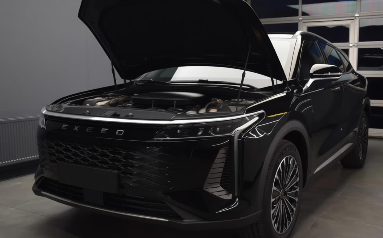 exeed rx в автосервисе на обслуживании