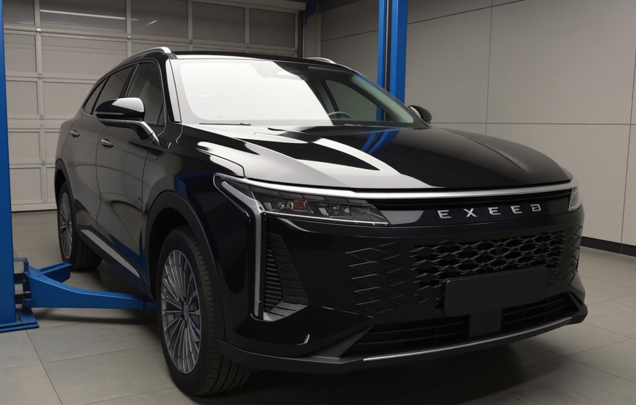 exeed rx в автосервисе на обслуживании