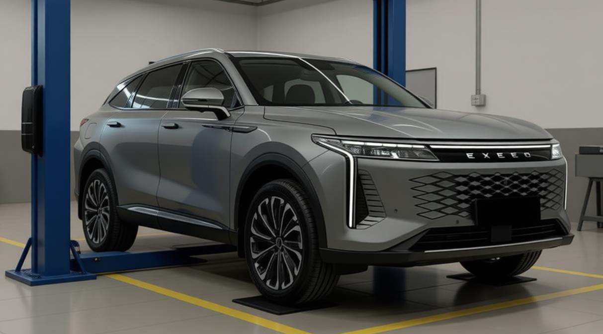 exeed rx в автосервисе на обслуживании